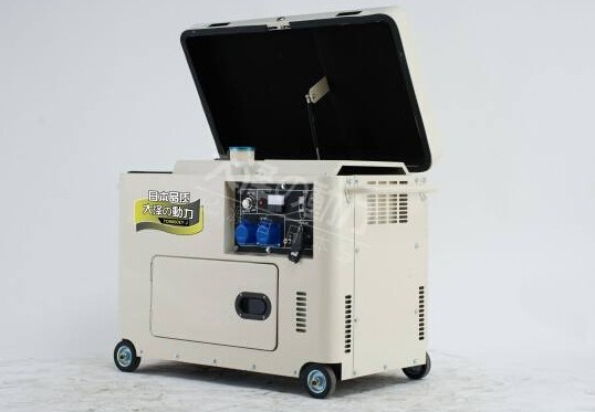 温泉科克8kw小型柴油发电机组