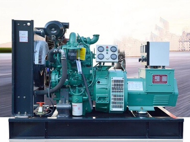 温泉全新上柴50kw大型柴油发电机组